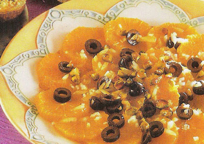 Arabisk appelsinsalat
